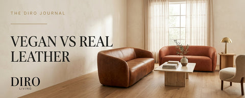 Vegan Leather vs Real Leather Furniture