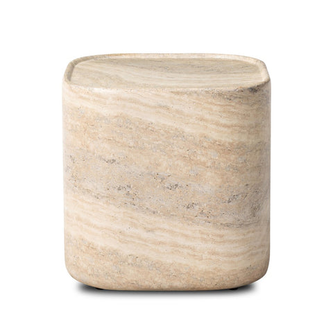 Manor Outdoor End Table - Textured Sandy Grey