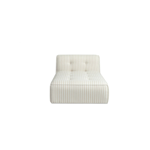 Sunseeker Outdoor Chaise Brown Stripe