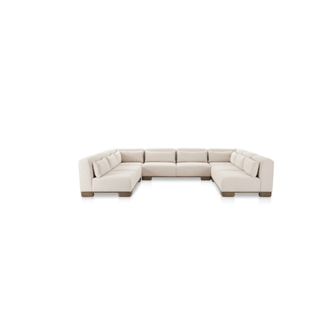 June U Shaped Modular Sectional Oatmeal