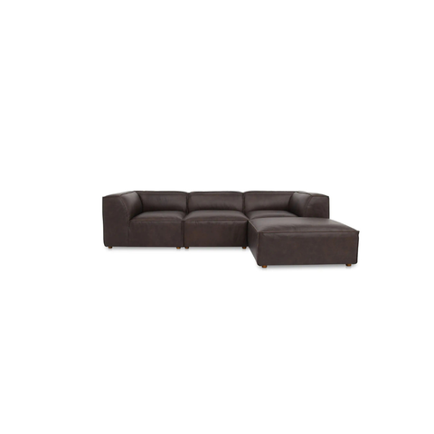 Form Lounge Modular Sectional Espresso Brown