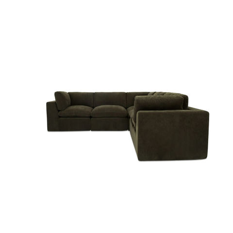 Cates Classic L Modular Sectional Dark Green