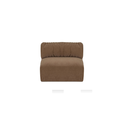 Matina Slipper Chair Taupe