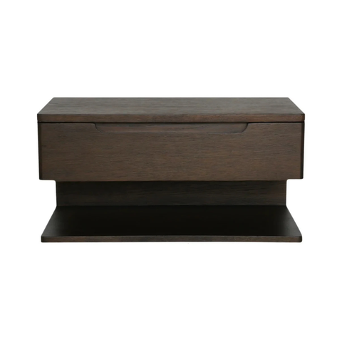 Jonah Floating Nightstand Dark Brown