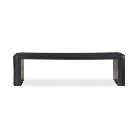 Post Small Dining Bench Black