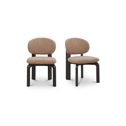 Sami Dining Chair Brown Set Of Two