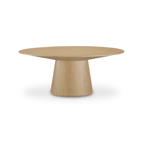Otago Oval Dining Table Natural Oak