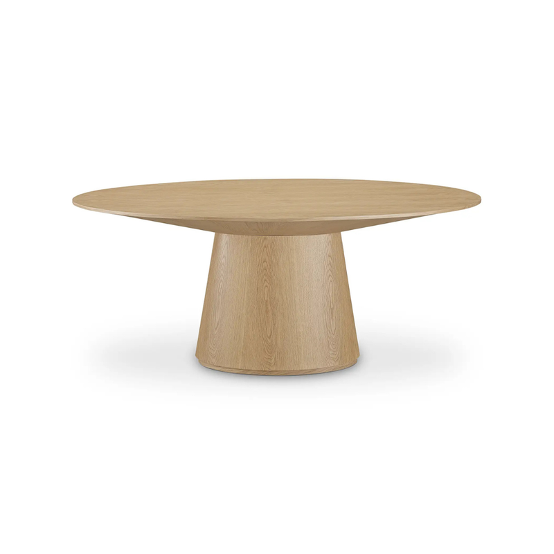 Otago Oval Dining Table Natural Oak