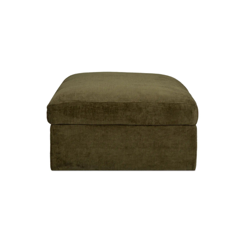 Swift Storage Ottoman Dark Green