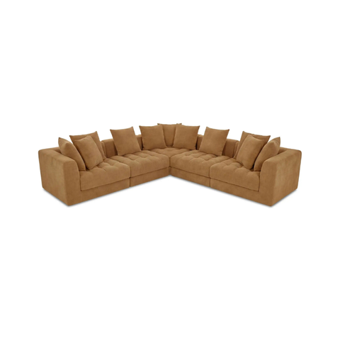 Davie Classic L Modular Sectional Golden Yellow
