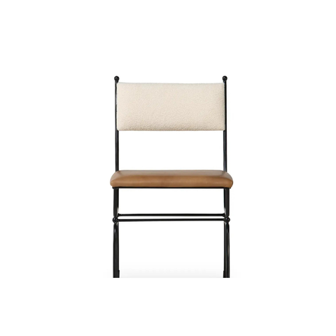 Posta Dining Chair Brown Leather