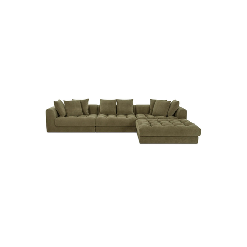 Davie Lounge Modular Sectional Olive
