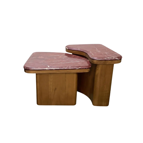 Abi Nesting Coffee Table Levante Marble