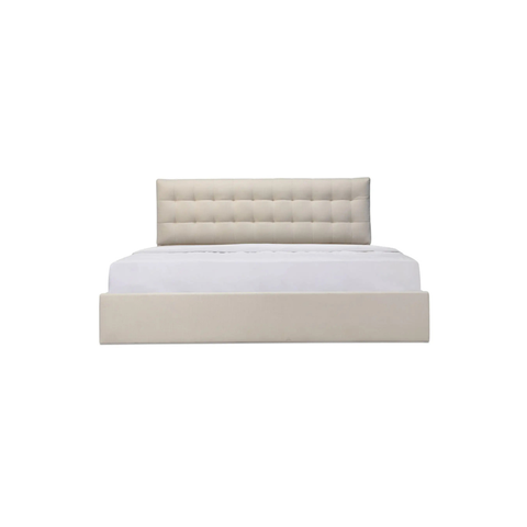 Sebastion King Storage Bed Cream