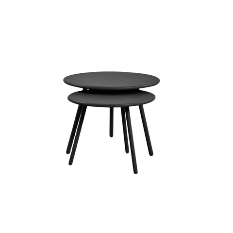 Kari Outdoor Nesting Coffee Table Black