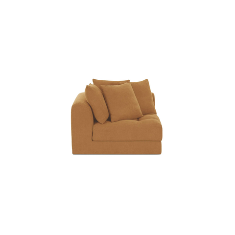 Davie Corner Chair Golden Yellow