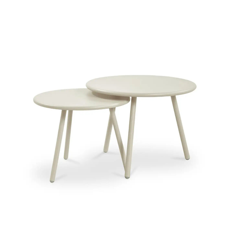 Kari Outdoor Nesting Coffee Table Cream
