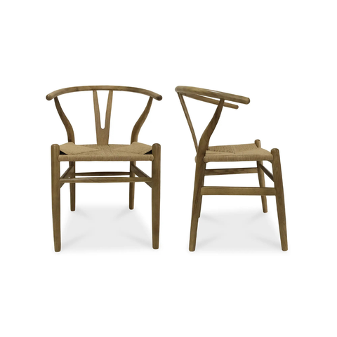 Ventana Dining Chair Natural - Set Of Two