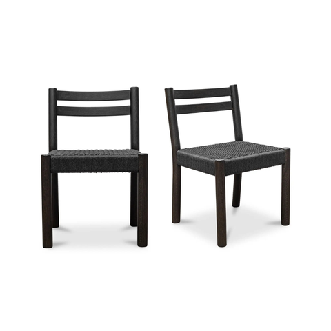Finn Dining Chair Black–Set Of Two