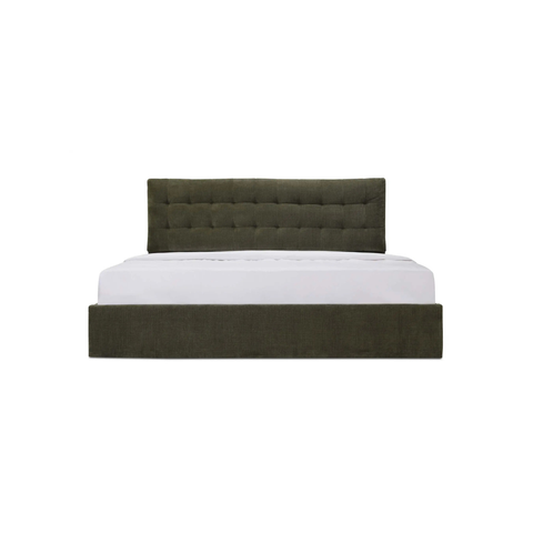 Sebastion Queen Storage Bed Green