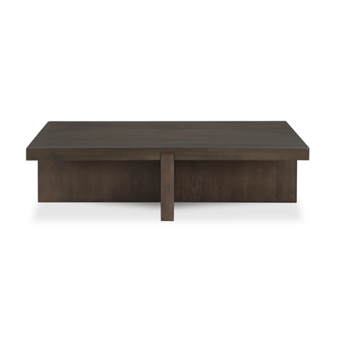 Folke Rectangular Coffee Table Dark Brown