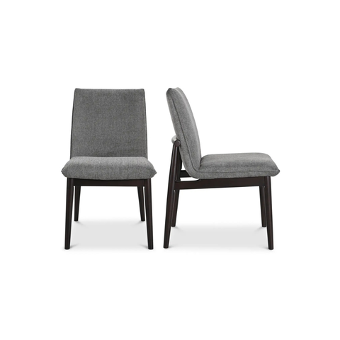Charlie Dining Chair Dark Grey – Set Of Two
