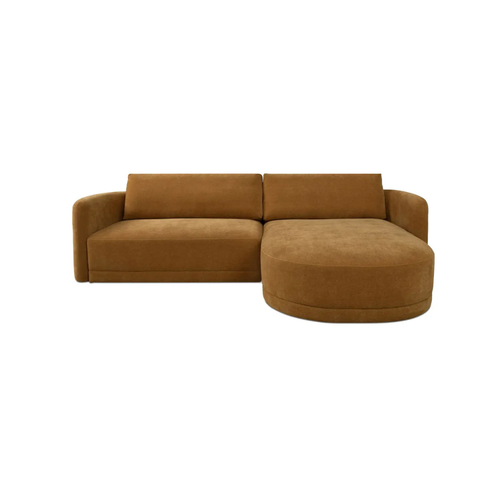 Emmy Sectional Ginger Left