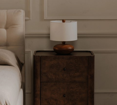 Gibson Nightstand Dark Brown