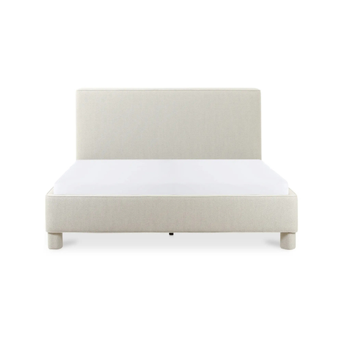 Ichigo Queen Bed Light Grey