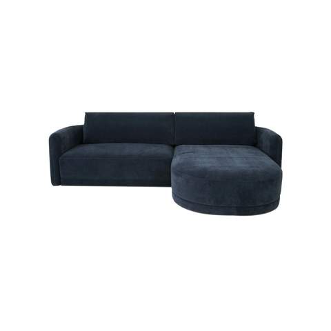 Emmy Sectional Dark Blue Right