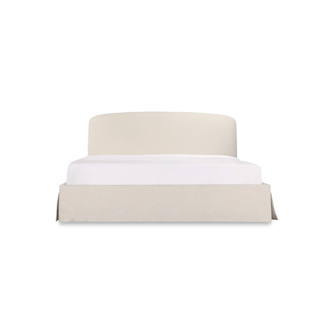 Joan Queen Storage Bed Cream