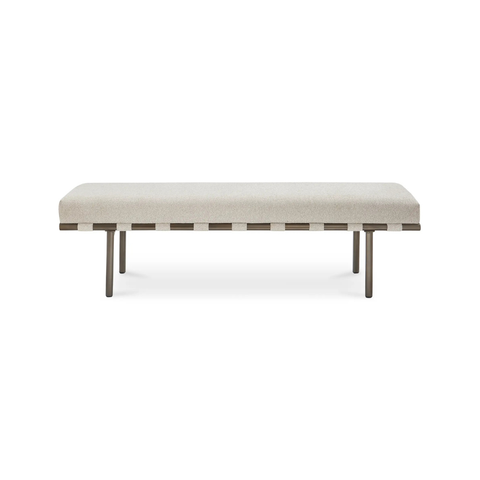 Carson Dining Bench Beige