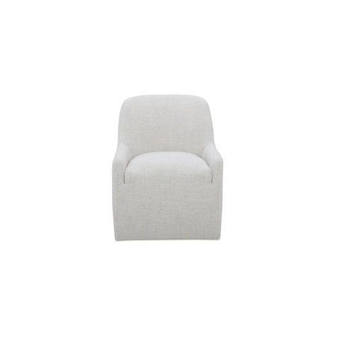 Maisie Rolling Dining Chair Flecked Oat