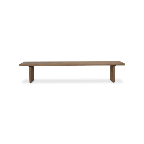 Koshi Bench Sandblasted Amber Oak