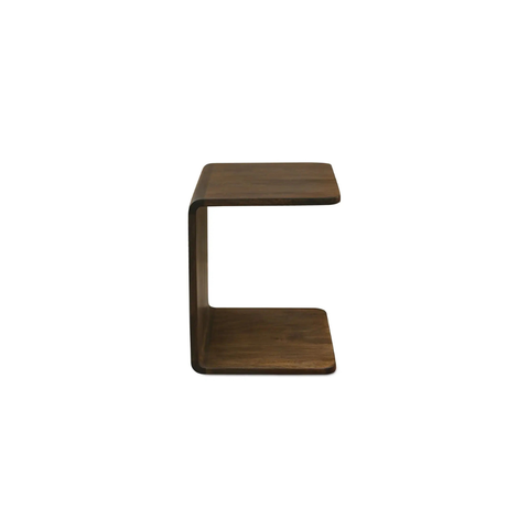 Carrie Side Table Dark Brown