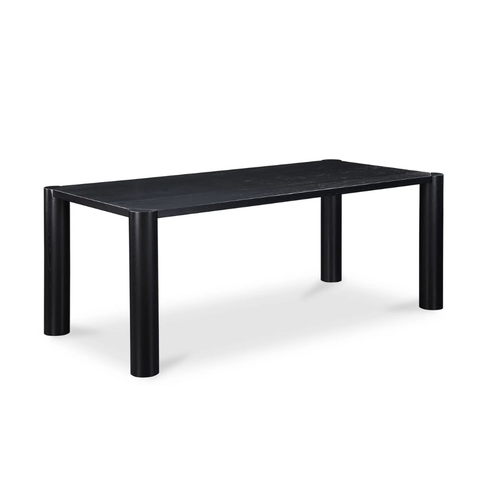 Post Small Dining Table Black