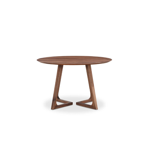 Godenza Round Dining Table Walnut