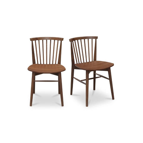 Marley Dining Chair Walnut-Set of Two