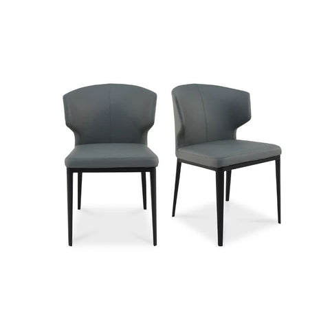 Delaney Dining Chair Grey - Set Of Two