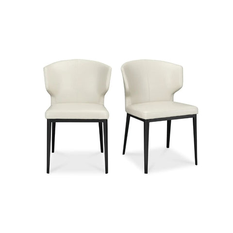 Delaney Dining Chair Beige - Set Of Two