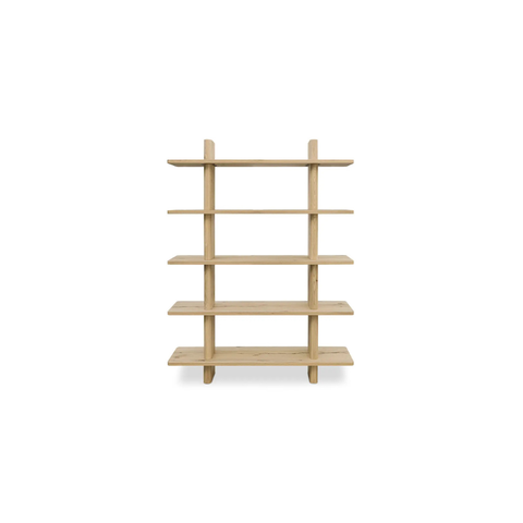 Casey Large Bookcase Rustic Oak
