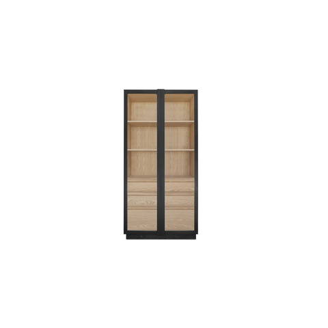 Charlotte Tall Cabinet Black