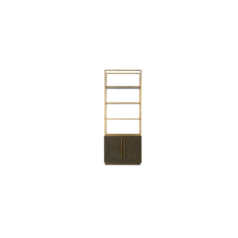 Elliot Bookshelf Brown