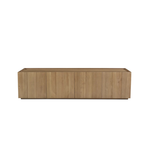 Plank Media Cabinet Natural