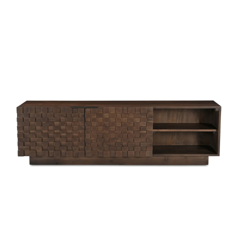 Easton Media Cabinet Brown