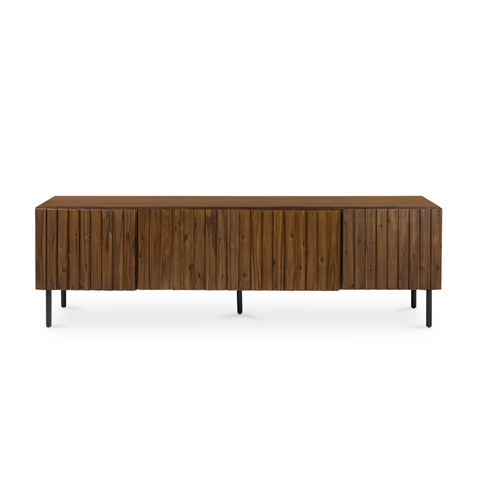 Lincoln Media Cabinet Brown