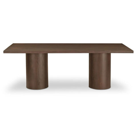 Hadley Dining Table Small Warm Brown