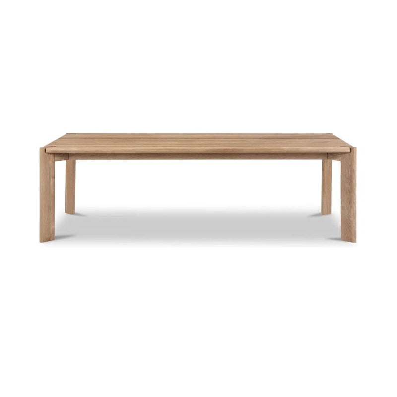 Daifuku Large Dining Table Brushed Natural Oak