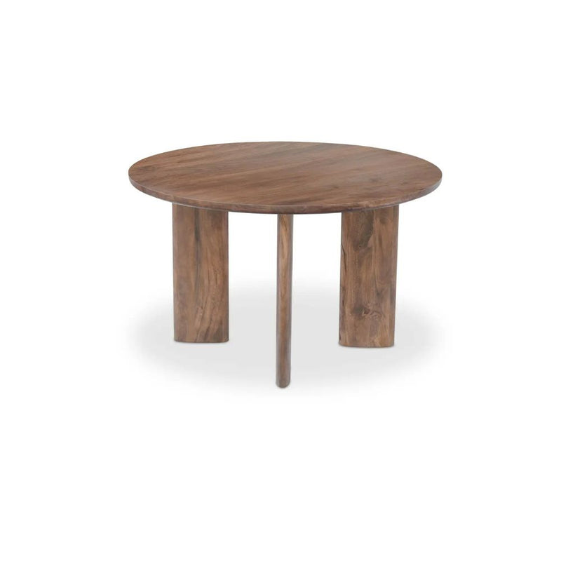 Lia Round Dining Table Dark Brown