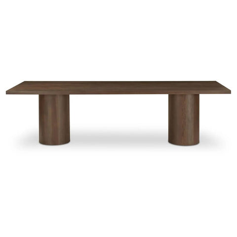 Hadley Dining Table Large Warm Brown